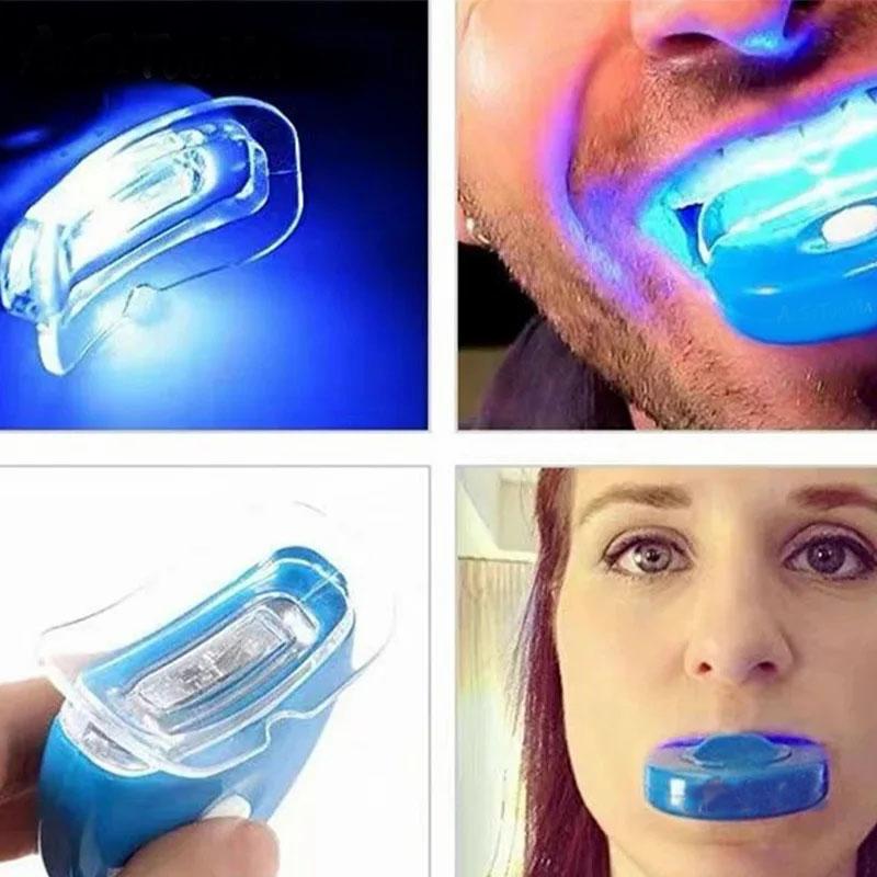 Teeth Light LED Blue Light Teeth Light Cold Light Teeth Light,Teeth Whitening Kit, Home Use Wireless Teeth Whitening