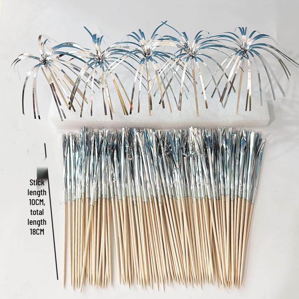 Cocktail Umbrella Set: Watermelon, Coconut Tree, Honeycomb Fruit, Flamingo, Pineapple Decorations