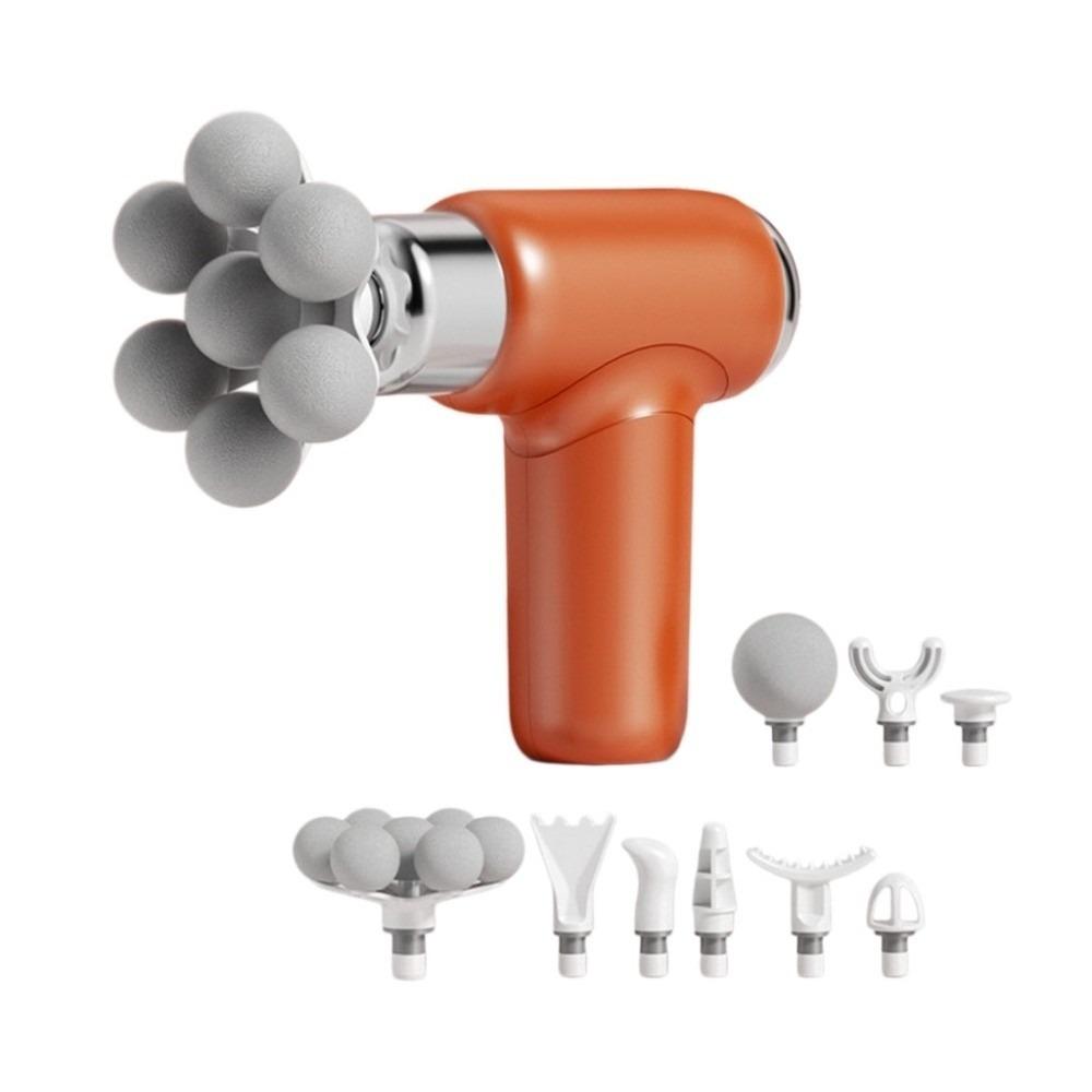 9 Replaceable Heads 7 Balls Muscle Massager Compact Size Fascia Machine Massager Home Fitness