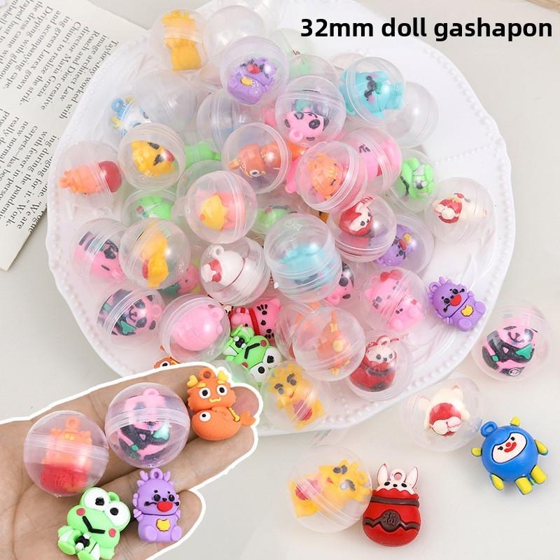 Kids Animal Minifigures With 32mm Transparent Toys For Collectors And Kids Play