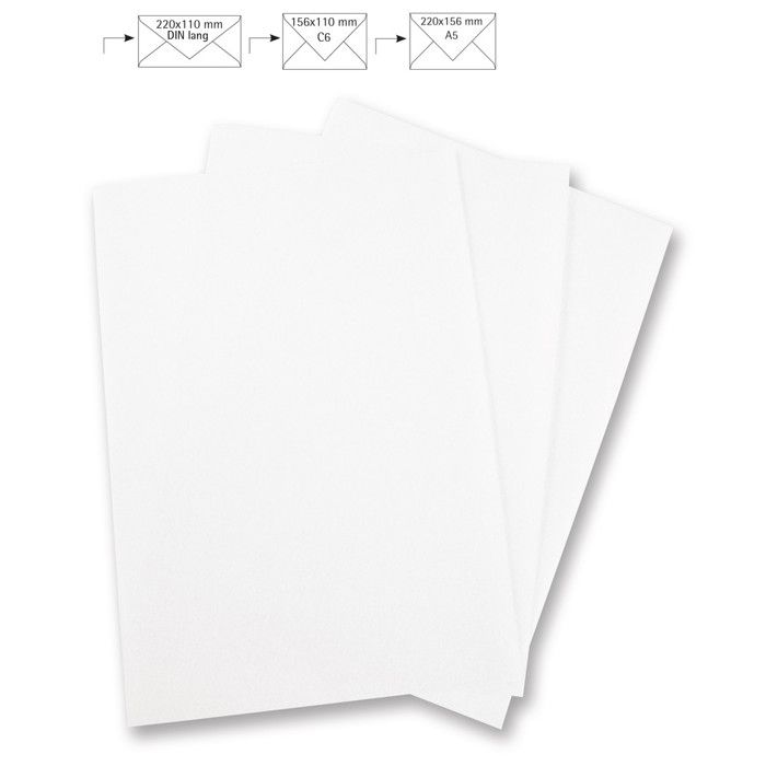 Feuilles A4, Parchemin, FSC Mix Credit, blanc, 210x297mm, 100g / m², 5 pces