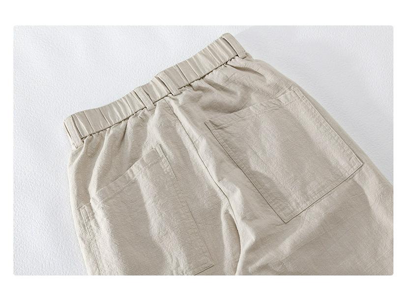 Men's Spring and Summer Versatile Casual Linen Pants - Breathable, Loose-Fit Trousers