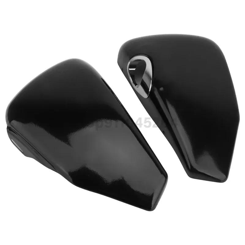 Black Motorcycle Side Battery Fairing Cover Left Right Guard For Harley Sportster XL Iron 883 1200 48 72 Custom 2004-2013