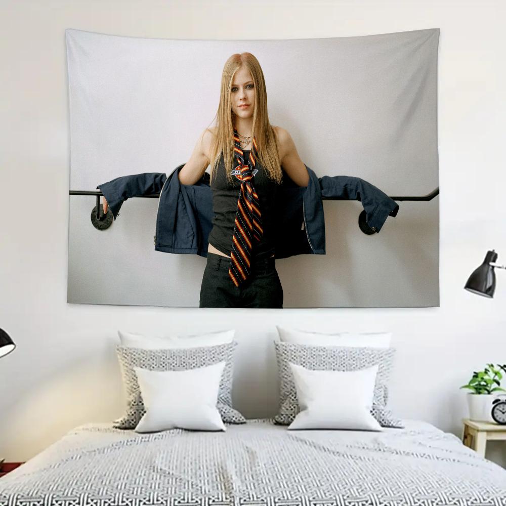 A-Avril Best L-Lavigne Tapestry Decoration party Background Hanging Cloth Bedroom Tapestry Room Decor Aesthetic820