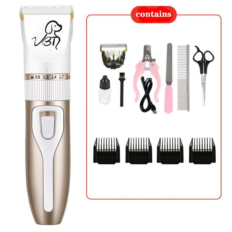 Pet Grooming Electric Clipper Set for Dogs and Cats