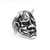 Vintage Gothic 316L Stainless Steel Skull Rings For Men Women Punk Hip Hop Motorcycle Band Jewelry Halloween Gifts