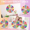 2Pcs Wooden Feelings Wheel Emotion Wheel with Stand 9.5Inch Therapy Office Desk Decor Expression Emotions Chart Mental Health Gifts Therapist Must