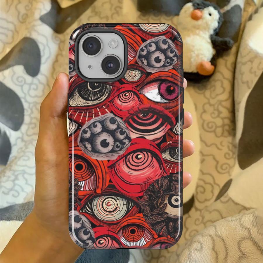 

Чехол для телефона для Xiaomi Redmi Note 14 Pro Plus 5G 14 4G Мягкий чехол Capa Крутые узоры Глаза Redmi Note 14 Pro+ 5G (Global)