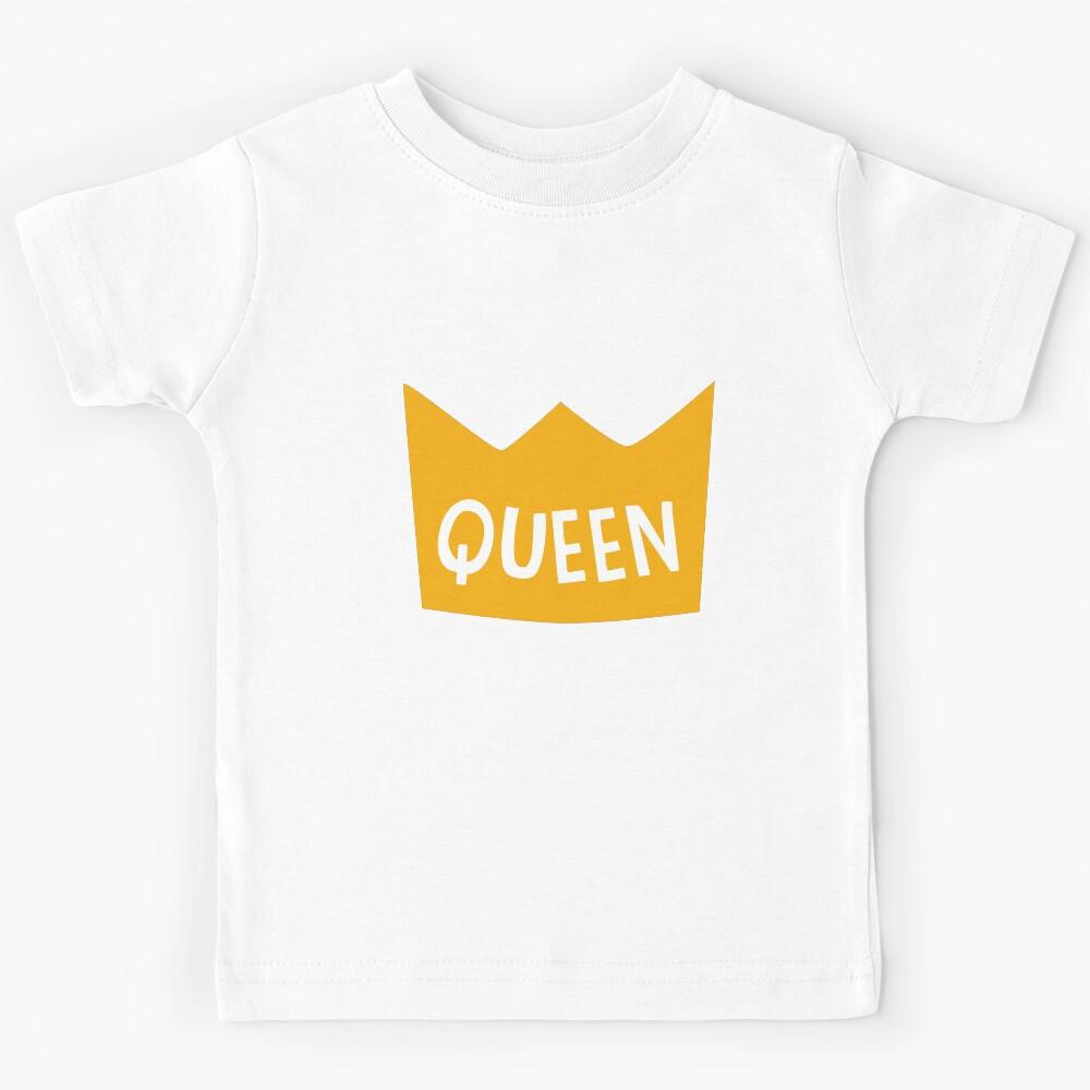 Queen Crown ?ChunkaMunka Kids T-Shirt 120