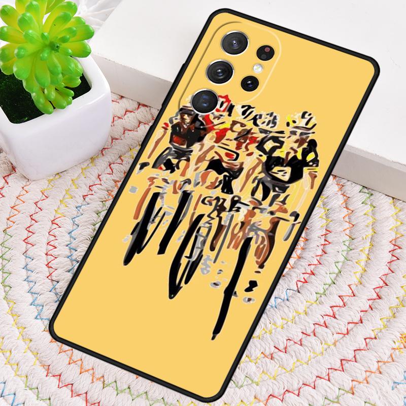 Fietsen Hartslag Fiets Telefoonhoesje voor Samsung Galaxy note 10 pro S26 Ultra S23 S24 FE S25 S21 S22 PLUS schokbestendige Cover