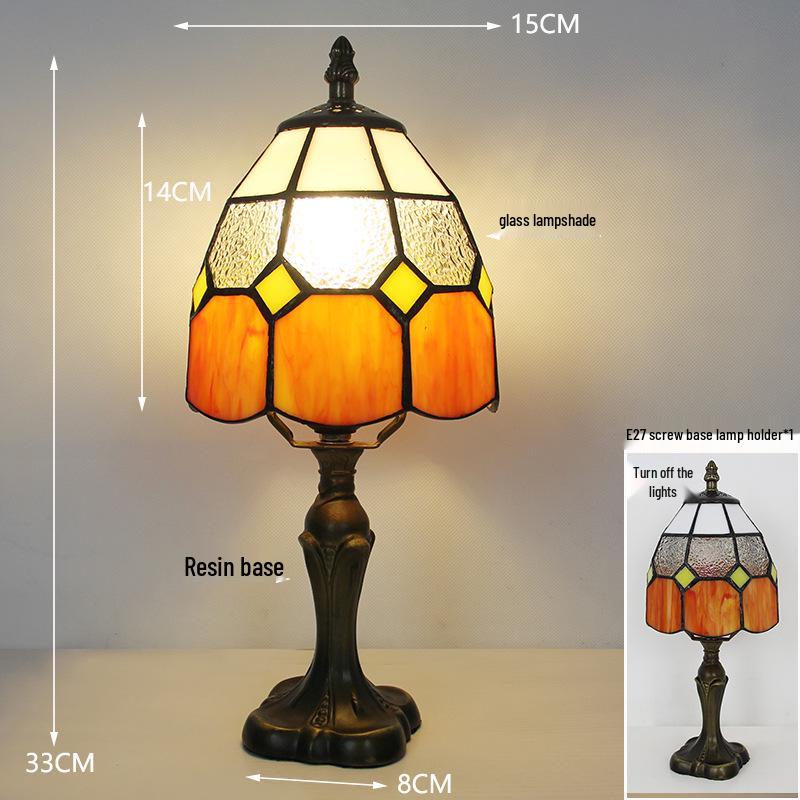 European Retro Dimmable Desk Lamp for Study, Cafe, or Bedroom