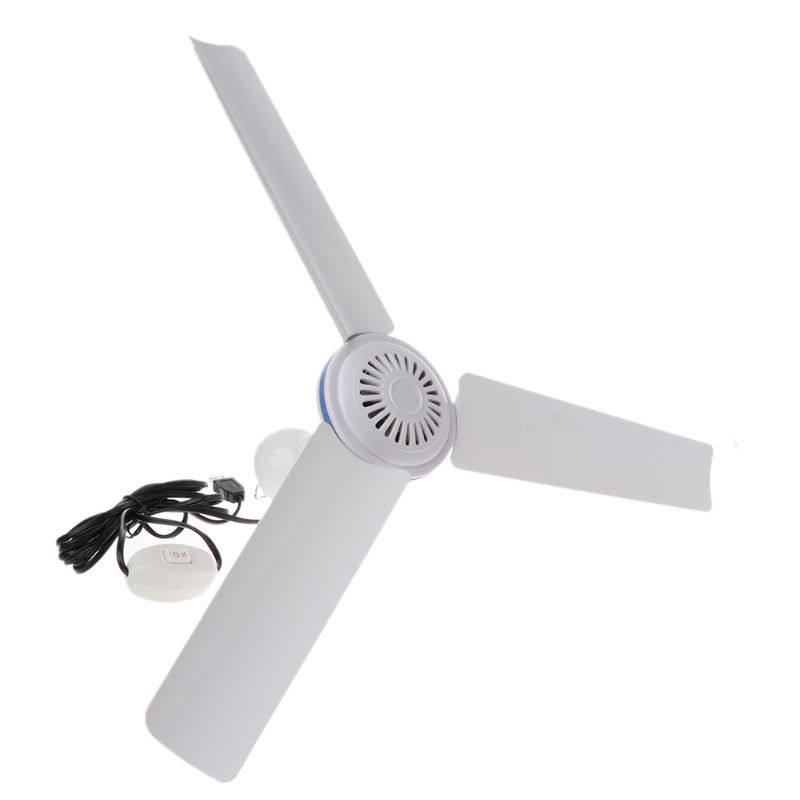 USB  Ceiling Fan for C 5V Small Fans Indoor Outdoor Portable for Bed  Net Student Hostel Home Travel Coolin