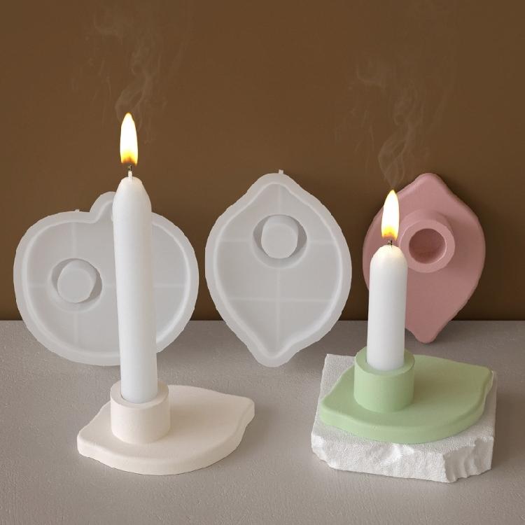 Reusable Silicone Mold Nonstick Candle Bases Moulds Fruit Shape Hand-Making Supplies Suitable for Making Home Decoration