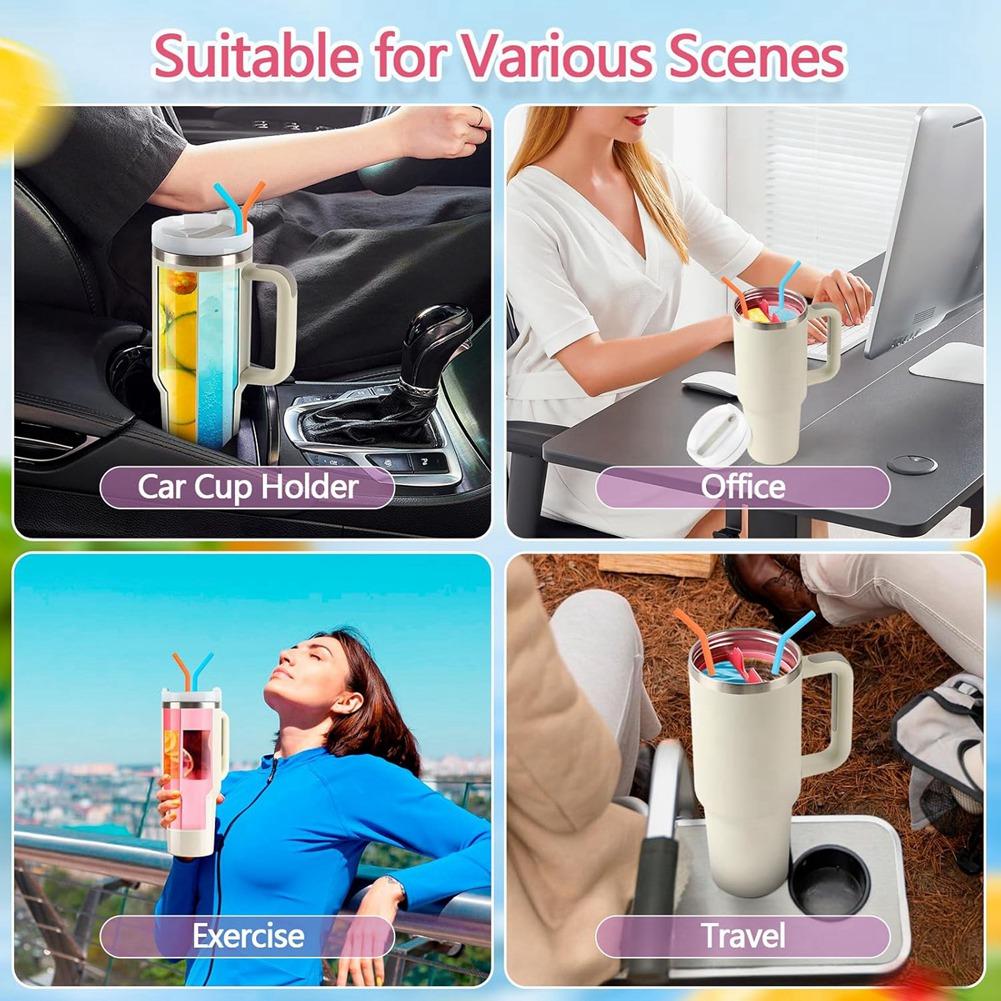 M-Modern-Silicone 2-In-1 Cup For Cup 40 Oz For Cup Accessories,Double Drinks Bag For Cups Dispense