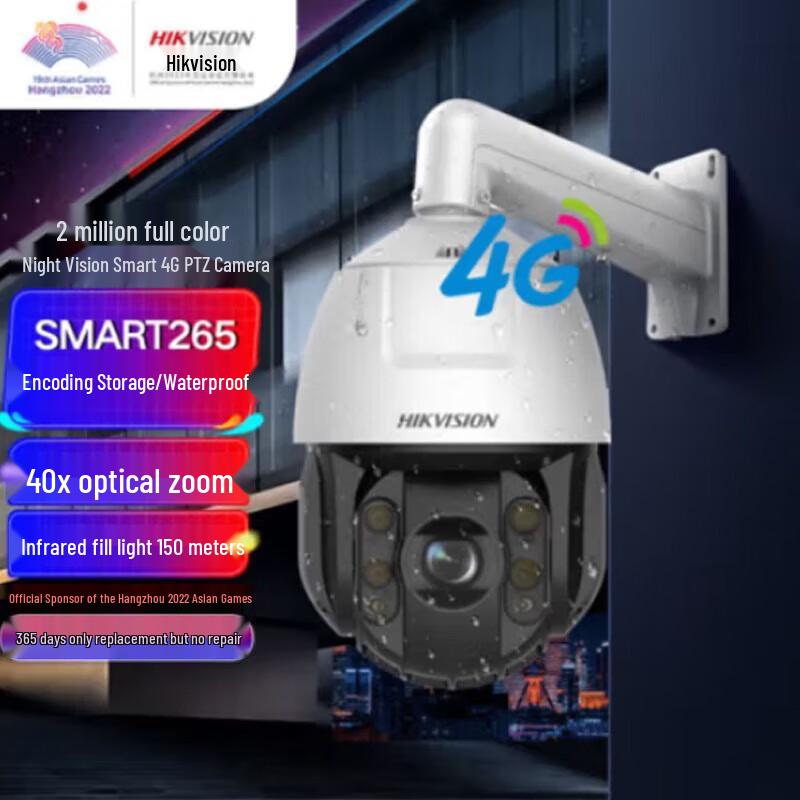 

Hikvision iDS-2DE6C240MW-D 2MP 40x PTZ Full Color Dome Camera CN plug (adapter included)