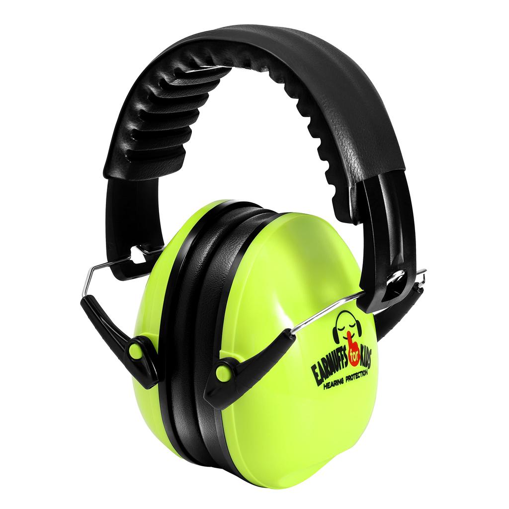 YorkShin for Kids with Autism and Live Your Precious Children's Earmuffs, Soundproof, Hyperacusis, [Protect Child's Ears] (Green)