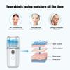 30ML Nano Facial Mist Sprayer Portable USB Mini Face Steamer Humidifier for Skin Care Hydration Beauty Tool