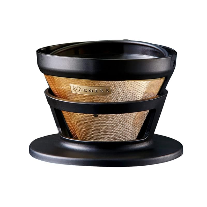 

[official] cores Coles C246BK gold filter For 2-4 cups 3 months extended warranty coffee dripper Maruyama coffee joint development