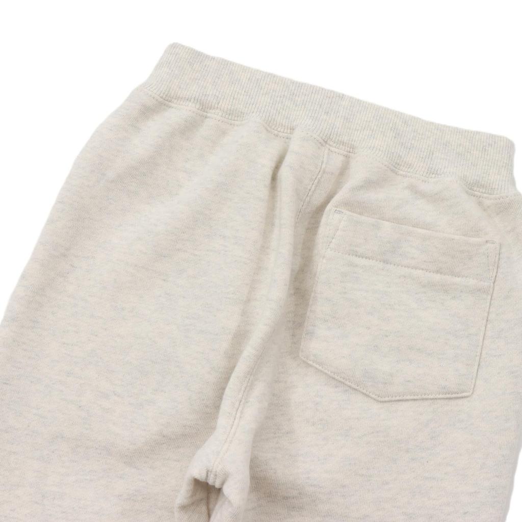 Champion French COTTON One Point 160 Kids' Pants, 100% Cotton, Terry, USA, Logo, Embroidered, Sweatpants, Basic, CK-Y201, Oatmeal,
