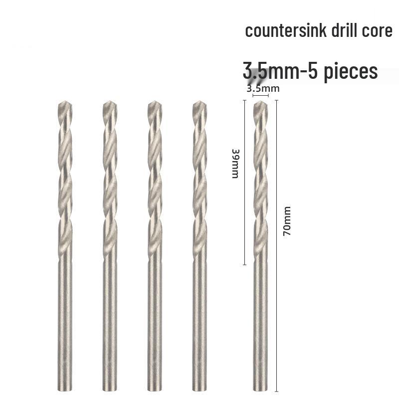 Woodworking Alloy Head Countersink & Step Drill for Self-Tapping Screws