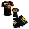Men Quick Dry Breathable Cycling Jersey Set Short Sleeve Training Suit Gym Workout Riding