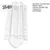 Garden Vegetable Shaper Cucumber Growing Mold, Heart Shaped, Clear Fruit Shaping Home Planting Tool Plastic Reusable Mold for Zucchini