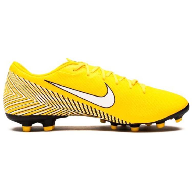 Nike Mercurial Vapor 12 Soccer Shoes Men's Low top Yellow/Black/White AQ9239-710