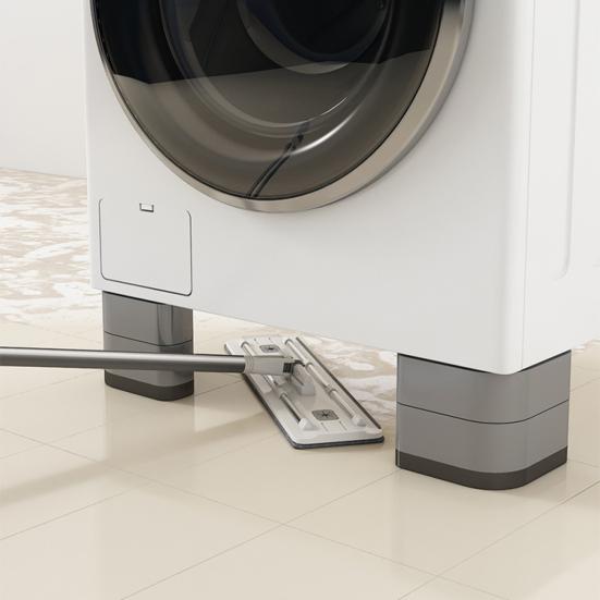 4Pcs Washing Machine Anti Vibration Pad Noise Reduction Shock Absorbing Feet