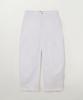Seteo Cotton Curved Pants White