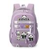 Panda Huahua 2025 New Cute Children's Schoolbag Cross-border Large-capacity Primary and Secondary School Students Lightweight Spine Protection