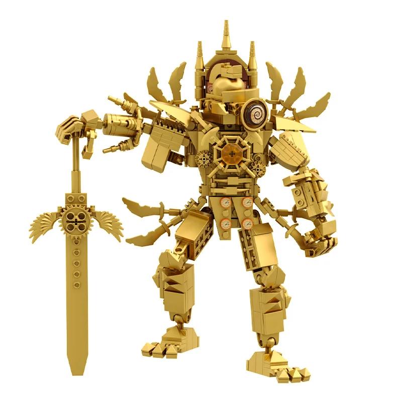 Horké stavební kostky Skibidi Toilet Toaleta Vylepšený G Man&Dominator Akční figurky Model Titan Speakerman Hračky Pro Děti Vánoční dárek