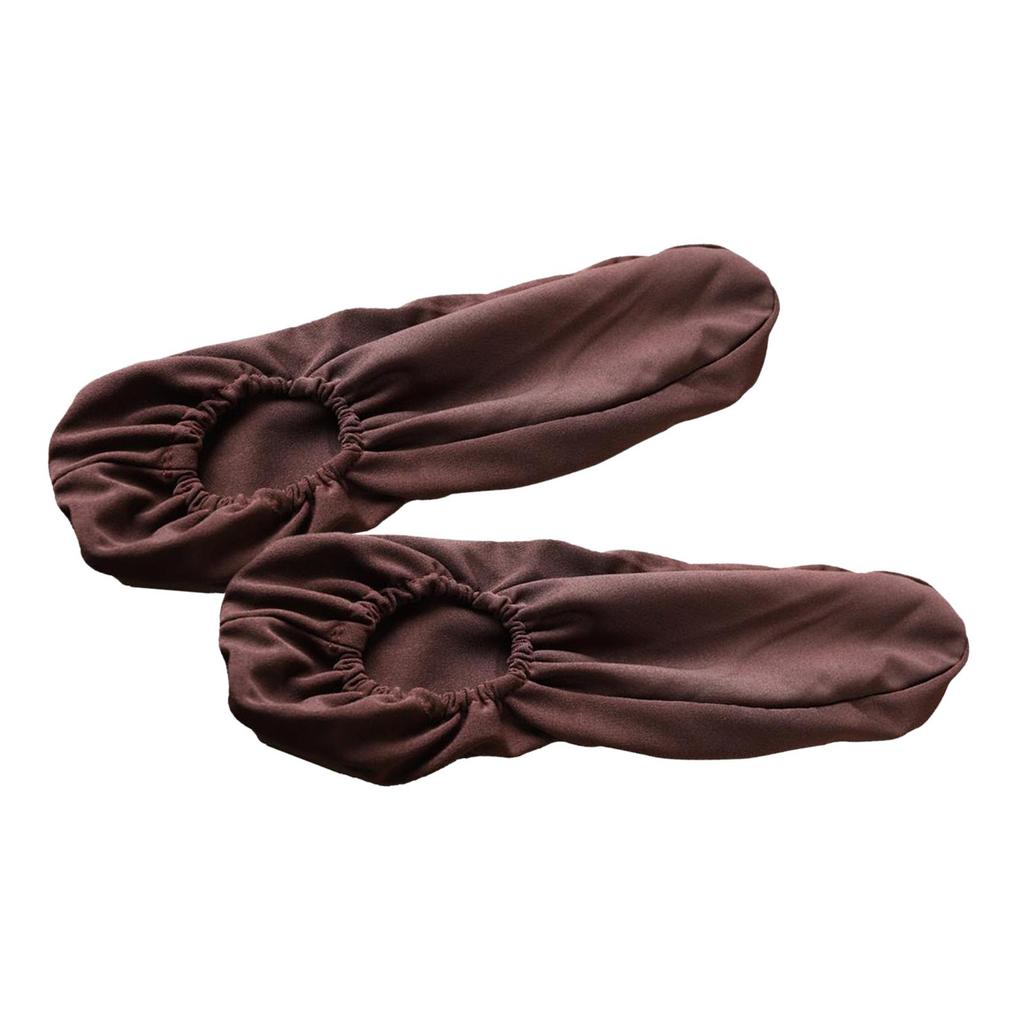 2Pcs Seat Armrest Cover Interior Accessories Easy Install Auto Brown