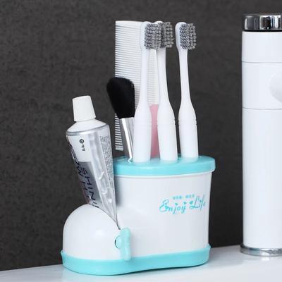 Porte-brosse à dents mignon en forme de bottes, boîte de rangement avec presse-tube de dentifrice, organisateur de salle de bain, accessoires porte-brosse à dents