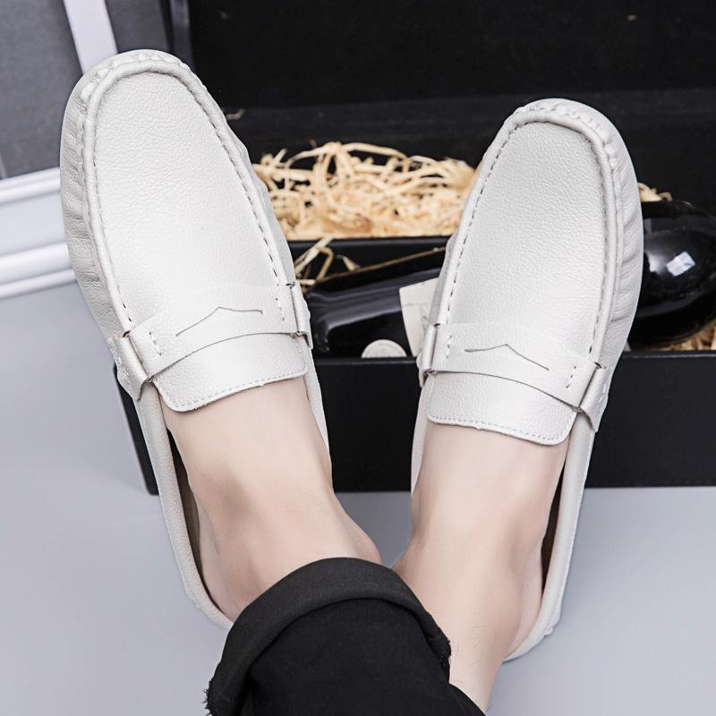 2024 Бренд Мужская обувь Лето Повседневная Обувь на плоской подошве Мужская Черная Обувь — фото 4