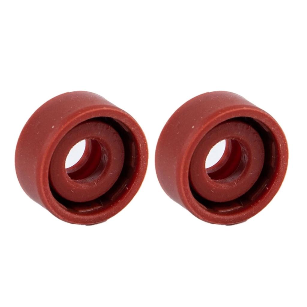 2PCS Bread Machine Seal Rings Oil Seals High Temperature Resistant Plastic Texture Suitable for Home and Commercial Use