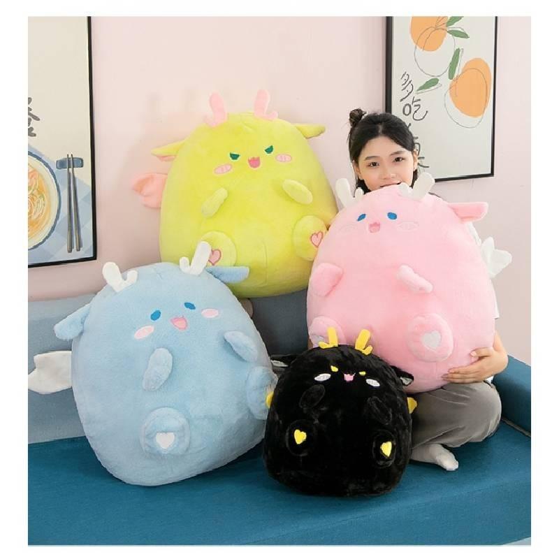 Adorable Chubby Dinosaur Plush Toy Soft And Cuddly Stuffed Animal For Boys And Girls Birthday Gift