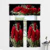 3D Floral Pattern Digital Print Kitchen Valance