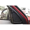 For Kia K3 Forte - A Post Speaker Frame Cover Trim Carbon ABS Style 2PCS