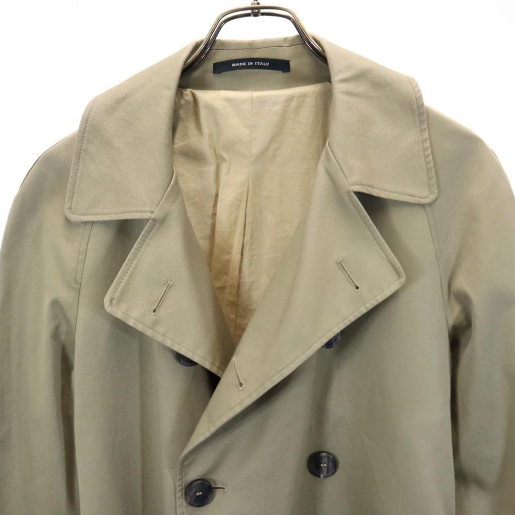 TAGLIATORE made in Italy trench coat 44 Khaki Men's Used