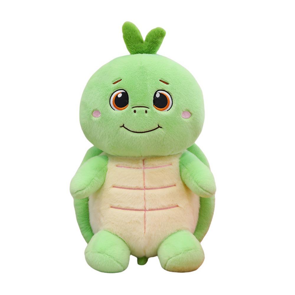 Fluffy Persimmon Tortoise Plush Toys Marine Animal Animal Sea Turtle Pillow  Children Gift