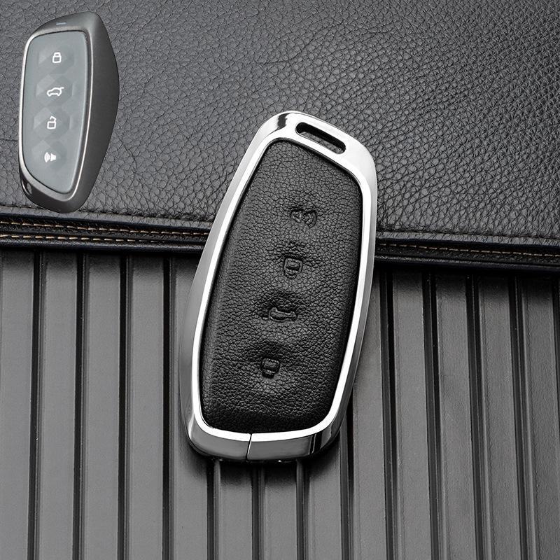 Full Metal Remote Cover for 2022 Great Wall Haval Car - Compatible with Harvard Series Key