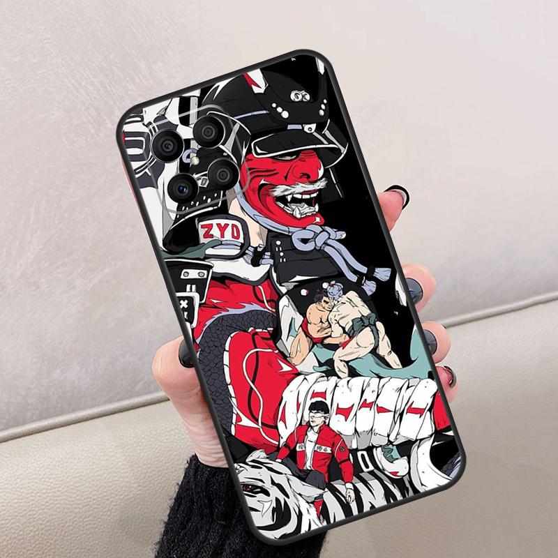 Custodia Giapponese Samurai For Honor Magic 7 Lite 5 6 8 Pro Per Honor Win RT X9d X9b X9a X9c X8c X8b 200 400 70 90