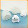 Adorable Pet Hamster Silicone Baking Mold Cartoon Mousse Cake Jelly Dert Bowl Household Baking Tools Food Ade Silicone