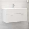 Armoire d'évier avec lavabo intégré  Aggloméré