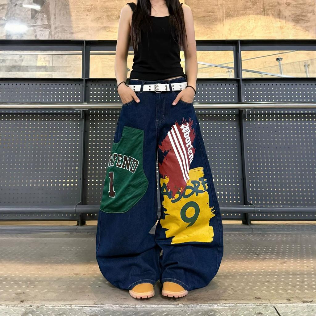 Women Straight Leg Denim Jeans Casual Solid Color Cotton Blend High Waist Daily Streetwear Long Pants