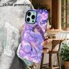 Phone Case: 2D Flat Design Suitable for iPhone 18, 17, 16, 15, 14, 13 Pro Film Protective Case, Couple Style, Giant Bear and Girl, Christmas and Hallo