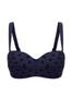 Marc & Andre Polka Dot Push Up Swimsuit Top (104510)