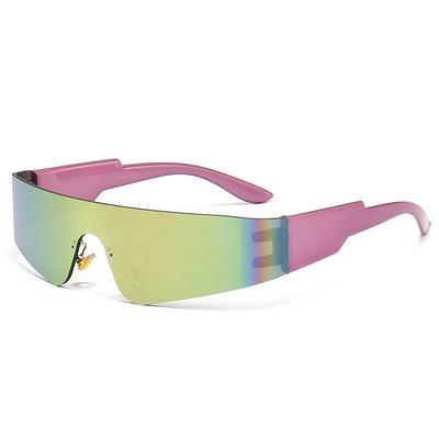 Sunglasses, Trendy Hip-hop Sunglasses, Internet Celebrity Hot Style Outdoor Cycling Sunglasses with Sun Protection and UV Protection