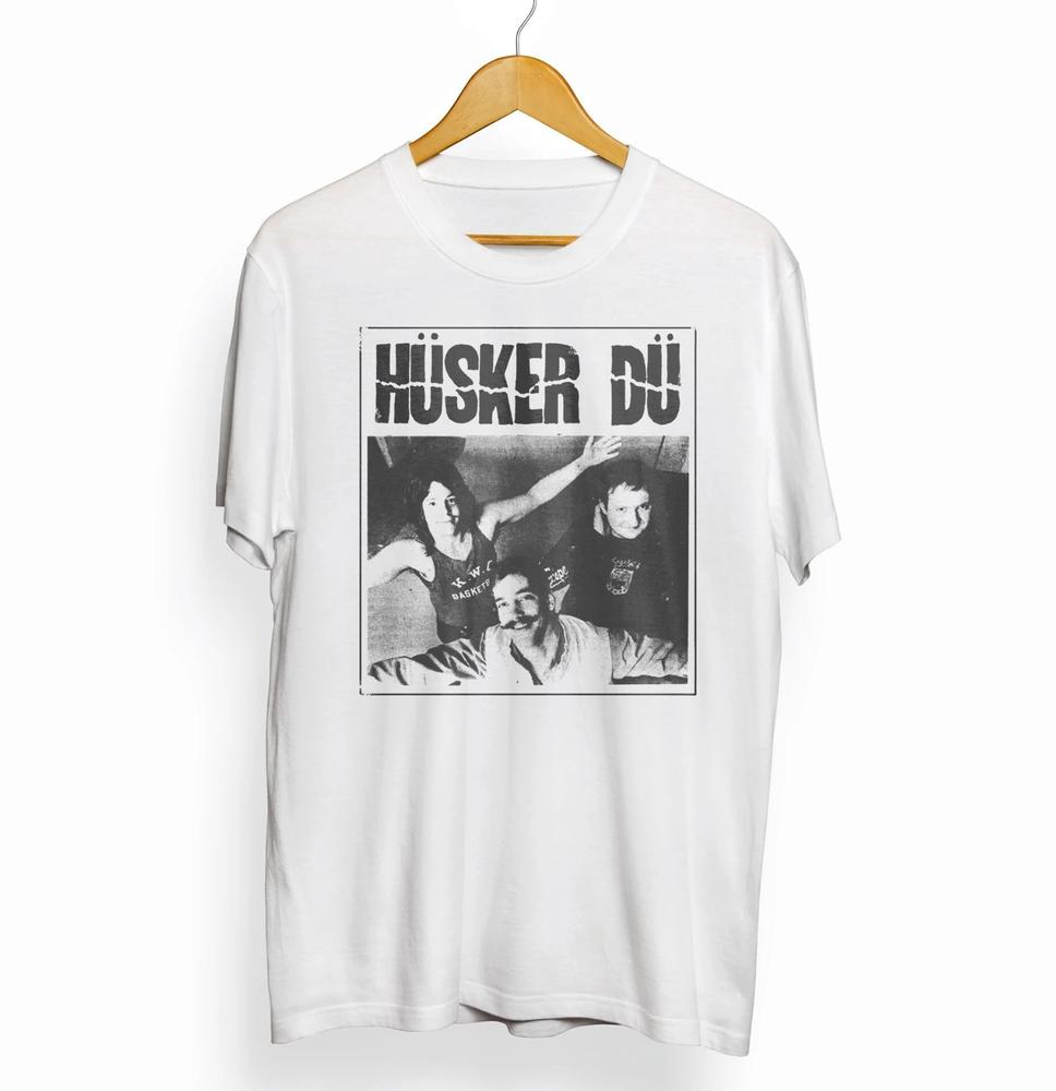 Husker Du Band White Cotton All Size To 4XL Shirt Gift For Fan NI385 XXXL