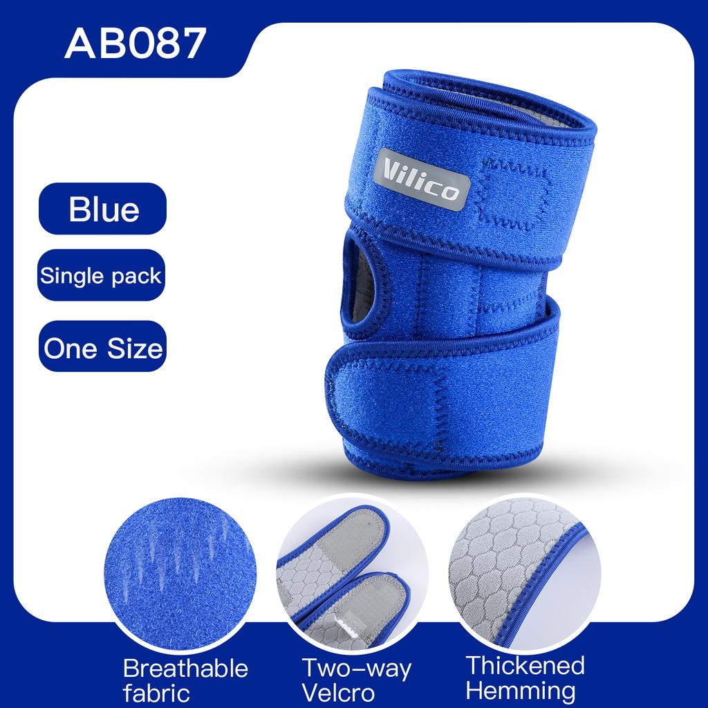 1 Piece Adjustable Neoprene Elbow Support Brace - Comfortable Sports Fitness Protector for Men and Women